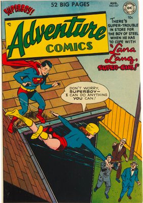 Adventure Comics #167: Click for values
