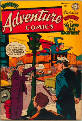 Adventure Comics #172: Click for values