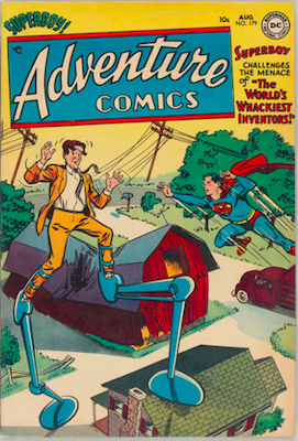 Adventure Comics #179: Click for values