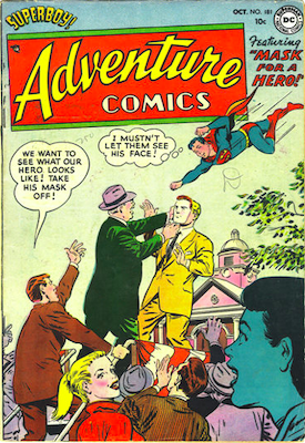 Adventure Comics #181: Click for values