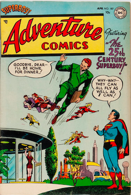 Adventure Comics #187: Click for values