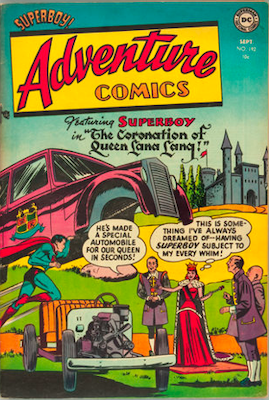 Adventure Comics #192: Click for values