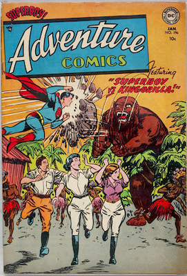 Adventure Comics #196: Click for values