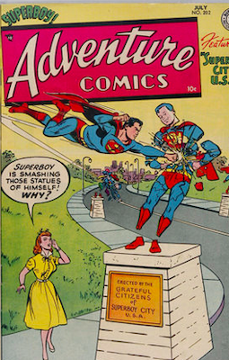 Adventure Comics #202: Check values here