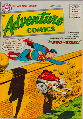 Adventure Comics #214: Check values here