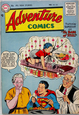 Adventure Comics #221: Check values here