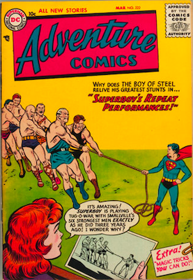 Adventure Comics #222: Check values here