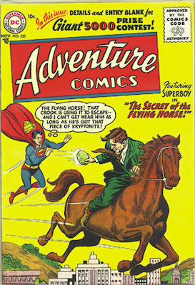 Adventure Comics #230: Check values here