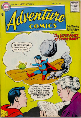 Adventure Comics #231: Check values here