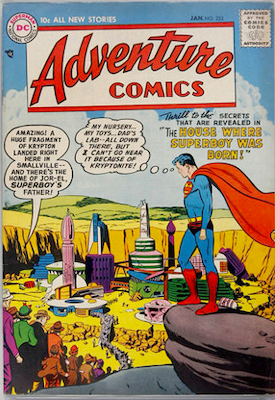 Adventure Comics #232: Check values here