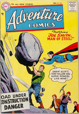 Adventure Comics #233: Check values here