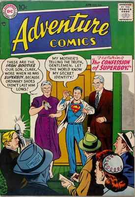 Adventure Comics #235: Check values here