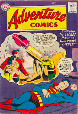 Adventure Comics #238: Check values here