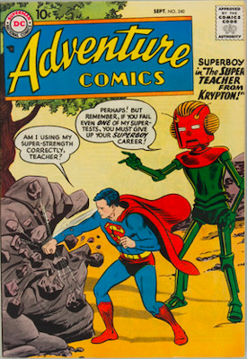 Adventure Comics #240: Check values here