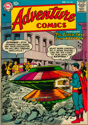 Adventure Comics #243: Check values here