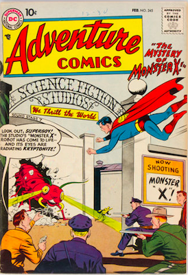 Adventure Comics #245: Check values here