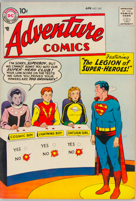 Adventure Comics #247: Check values here