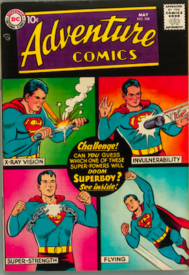 Adventure Comics #248: Check values here