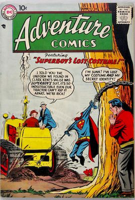 Adventure Comics #249: Check values here