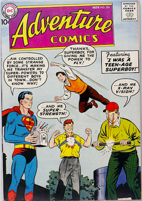 Adventure Comics #254: Check values here