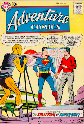 Adventure Comics #255: Check values here