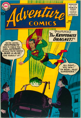 Adventure Comics #256: Check values here