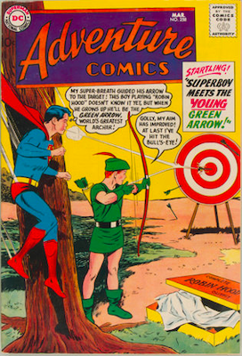 Adventure Comics #258: Check values here