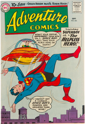 Adventure Comics #264: Check values here