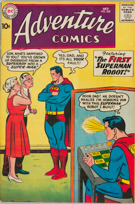 Adventure Comics #265: Check values here