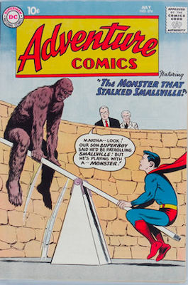 Adventure Comics #274: Check values here