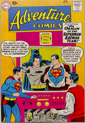 Adventure Comics #275: Check values here