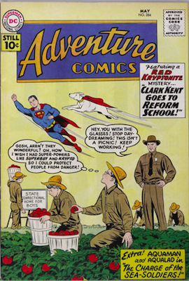 Adventure Comics #284: Check values here