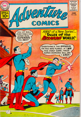 Adventure Comics #285: Check values here