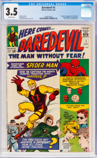 Wouldn't You Rather Own... Daredevil #1 CGC 3.5?