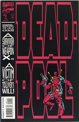 Deadpool #1 (1993) 1st Solo Series. Click for value