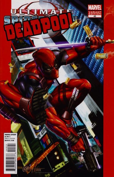 #58: Deadpool 45 Horn Variant (2010)