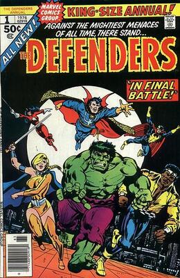 Defenders Annual #1: Click Here for Values