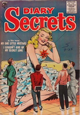 Diary Secrets #30: Classic Matt Baker comic. Click for values