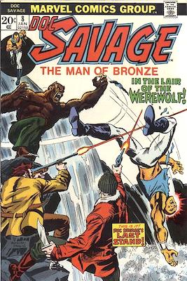 Doc Savage #8, werewolf cover story