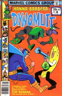 Dynomutt #4 (Marvel Comics, 1977-78). Features Scooby Doo in all issues