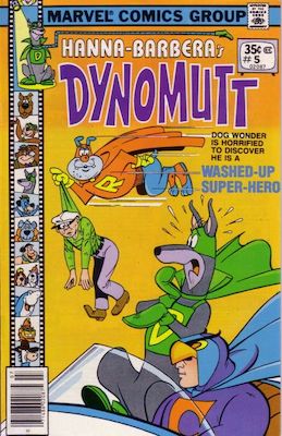 Dynomutt #5 (Marvel Comics, 1977-78). Features Scooby Doo in all issues