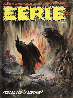 Eerie #2 (#1 in series) (1966): First issue of Magazine horror. Click for value