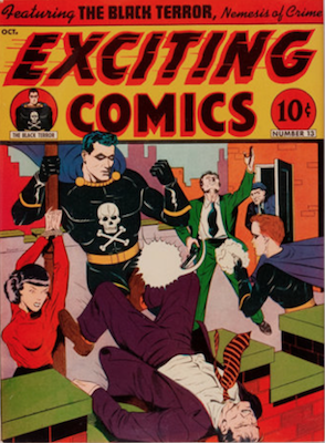 Exciting Comics #13. Click for current values.