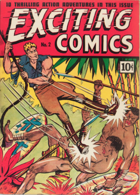 Exciting Comics #2. Click for current values.