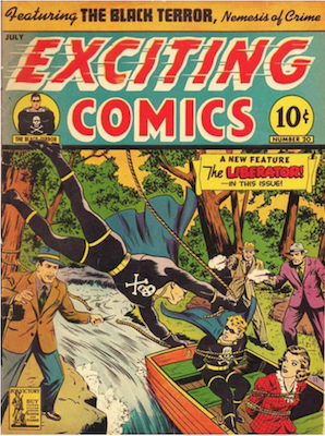 Exciting Comics #20. Click for current values.