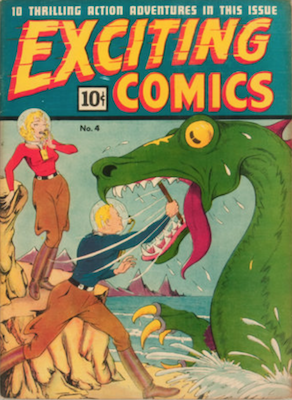 Exciting Comics #4. Click for current values.
