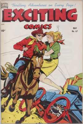 Exciting Comics #67. Click for current values.