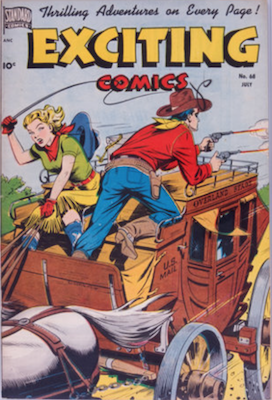 Exciting Comics #68. Click for current values.
