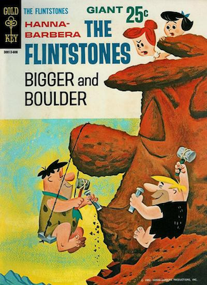 The Flintstones: Bigger and Boulder #2 (1966). Click for values