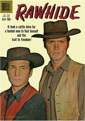 Rawhide: Four Color #1028. Dell Comics. Click for values